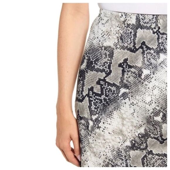 Sanctuary Snakeskin Everyday Midi Skirt Sz M - Picture 10 of 14